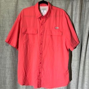 Mens Short Sleeve Ocean Advantage Fishing  shirt in Size XL